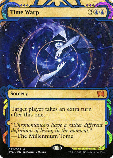 Time Warp  22 (Strixhaven: Mystical Archives)  - Etched Foil | Good Games Adelaide SA