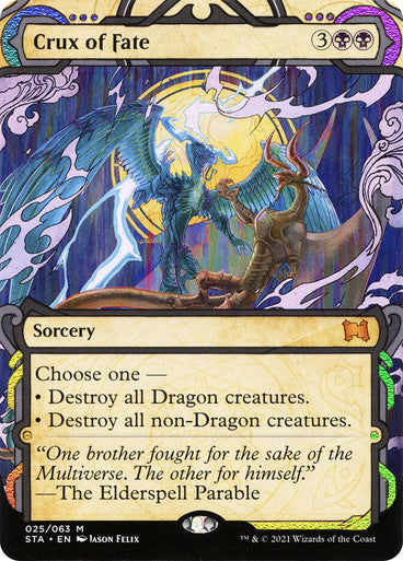Crux of Fate  25 (Strixhaven: Mystical Archives)  - Etched Foil | Good Games Adelaide SA