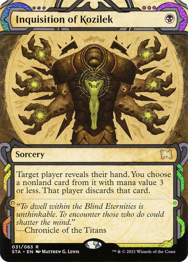 Inquisition of Kozilek  31 (Strixhaven: Mystical Archives)  - Etched Foil | Good Games Adelaide SA
