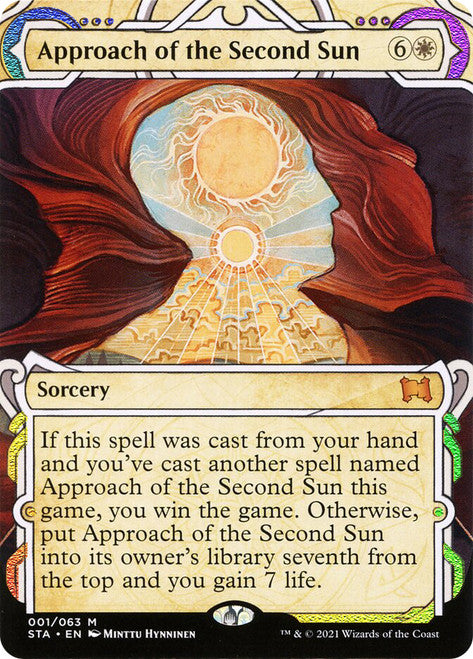 Approach of the Second Sun  1 (Strixhaven: Mystical Archives)  - Etched Foil | Good Games Adelaide SA