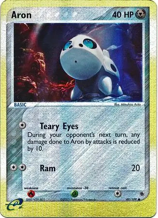Aron  49/109 (Ruby and Sapphire)  - Reverse Holofoil | Good Games Adelaide SA