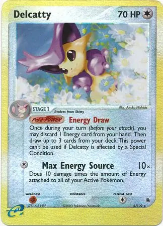 Delcatty  5/109 (Ruby and Sapphire)  - Reverse Holofoil | Good Games Adelaide SA