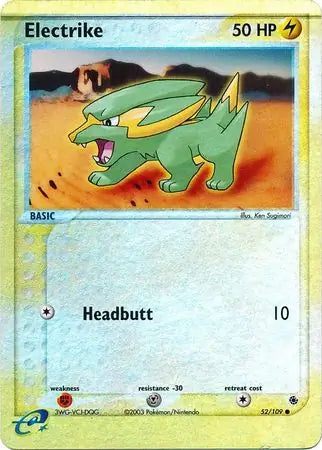 Electrike 52/109 (Ruby and Sapphire)  - Reverse Holofoil | Good Games Adelaide SA