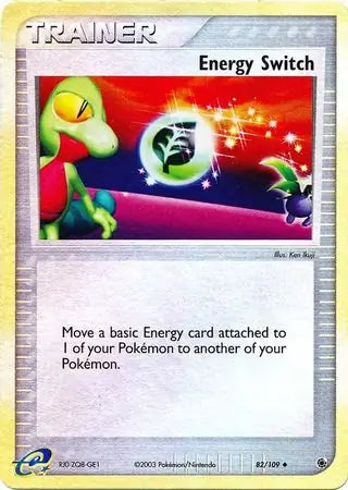 Energy Switch 82/109 (Ruby and Sapphire)  - Reverse Holofoil | Good Games Adelaide SA