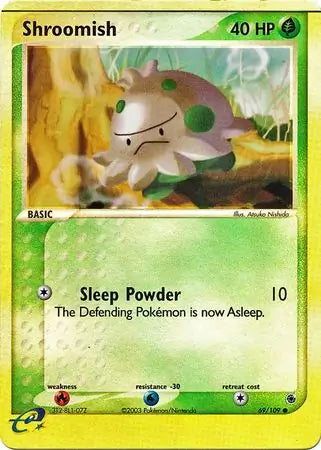 Shroomish 69/109 (Ruby and Sapphire)  - Reverse Holofoil | Good Games Adelaide SA