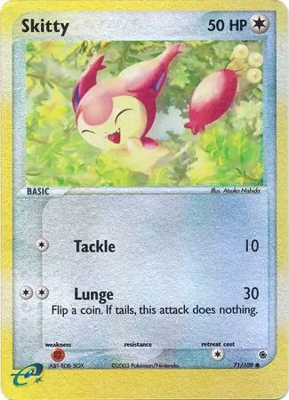 Skitty  71/109 (Ruby and Sapphire)  - Reverse Holofoil | Good Games Adelaide SA