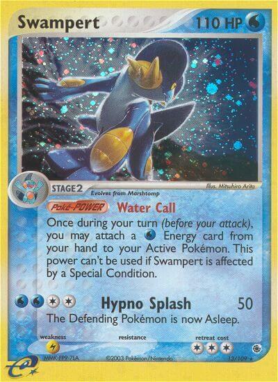 Swampert  13/109 (Ruby and Sapphire)  - Holofoil | Good Games Adelaide SA