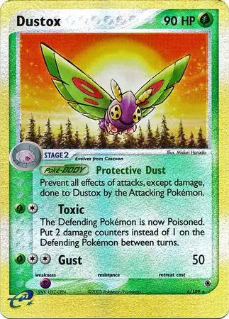 Dustox 6/109 (Ruby and Sapphire)  - Reverse Holofoil | Good Games Adelaide SA