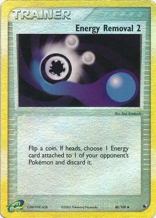 Energy Removal 2 80/109 (Ruby and Sapphire)  - Reverse Holofoil | Good Games Adelaide SA