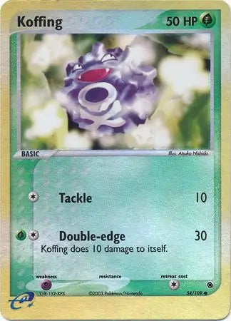 Koffing 54/109 (Ruby and Sapphire)  - Reverse Holofoil | Good Games Adelaide SA