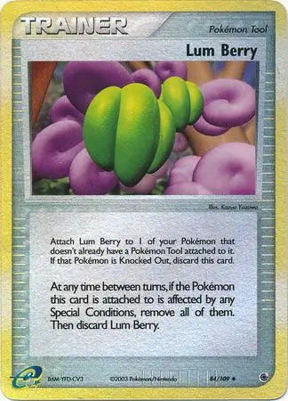 Lum Berry 84/109 (Ruby and Sapphire)  - Reverse Holofoil | Good Games Adelaide SA