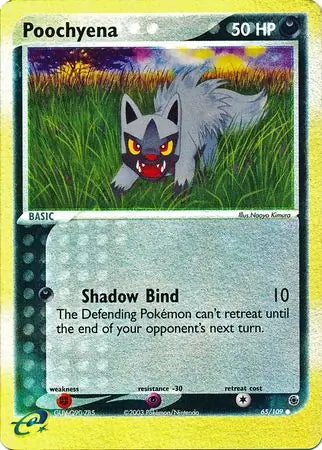 Poochyena 65/109 (Ruby and Sapphire)  - Reverse Holofoil | Good Games Adelaide SA