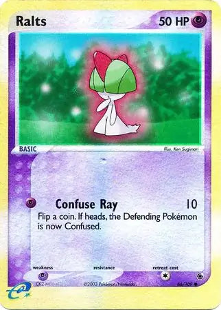 Ralts  66/109 (Ruby and Sapphire)  - Reverse Holofoil | Good Games Adelaide SA
