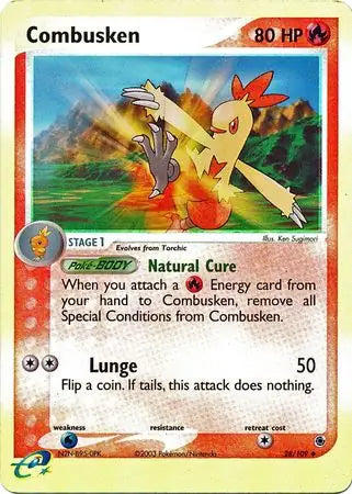 Combusken 28/109 (Ruby and Sapphire)  - Reverse Holofoil | Good Games Adelaide SA