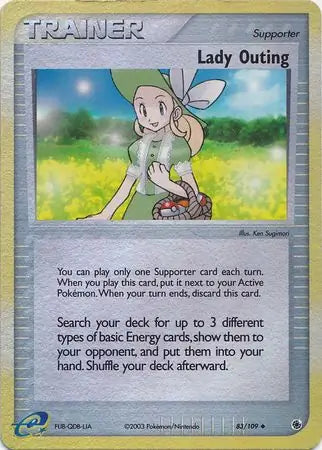 Lady Outing 83/109 (Ruby and Sapphire)  - Reverse Holofoil | Good Games Adelaide SA