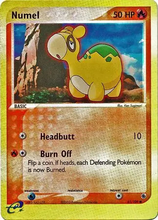Numel 61/109 (Ruby and Sapphire)  - Reverse Holofoil | Good Games Adelaide SA