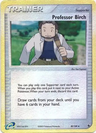 Professor Birch 89/109 (Ruby and Sapphire)  - Reverse Holofoil | Good Games Adelaide SA