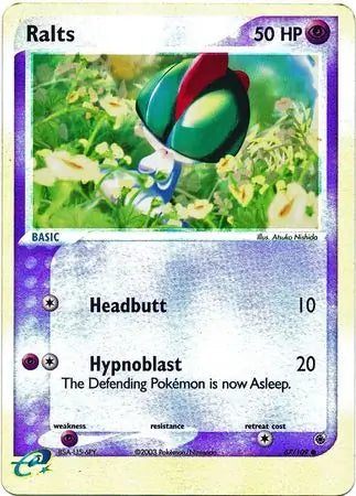 Ralts 67/109 (Ruby and Sapphire)  - Reverse Holofoil | Good Games Adelaide SA