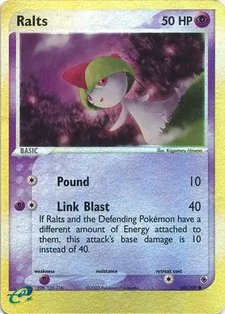 Ralts  68/109 (Ruby and Sapphire)  - Reverse Holofoil | Good Games Adelaide SA