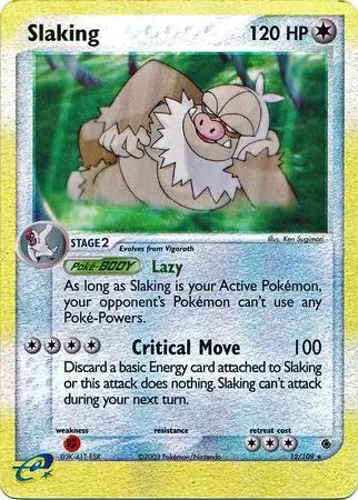 Slaking 12/109 (Ruby and Sapphire)  - Reverse Holofoil | Good Games Adelaide SA