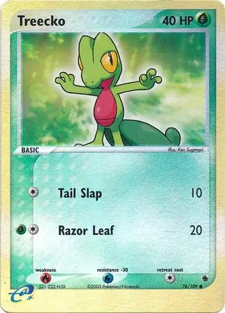Treecko  76/109 (Ruby and Sapphire)  - Reverse Holofoil | Good Games Adelaide SA