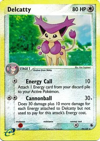 Delcatty 29/109 (Ruby and Sapphire)  - Reverse Holofoil | Good Games Adelaide SA