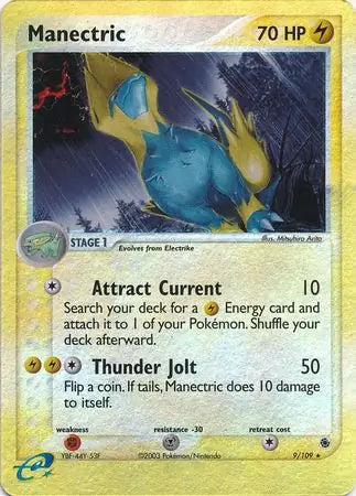 Manectric  9/109 (Ruby and Sapphire)  - Reverse Holofoil | Good Games Adelaide SA