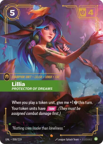 Lillia - Protector of Dreams 058/219 (Unleashed)  - Foil | Good Games Adelaide SA