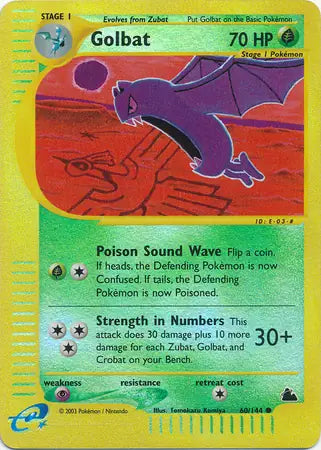 Golbat 060/144 (Skyridge)  - Reverse Holofoil | Good Games Adelaide SA