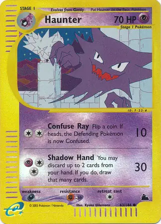 Haunter 063/144 (Skyridge)  - Reverse Holofoil | Good Games Adelaide SA