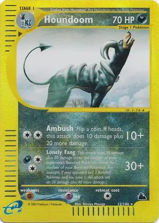 Houndoom 012/144 (Skyridge)  - Reverse Holofoil | Good Games Adelaide SA