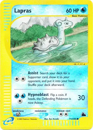 Lapras 071/144 (Skyridge)  - Reverse Holofoil | Good Games Adelaide SA