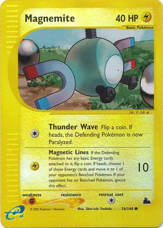 Magnemite 076/144 (Skyridge)  - Reverse Holofoil | Good Games Adelaide SA