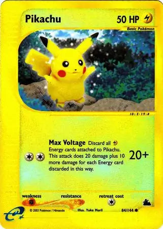 Pikachu 084/144 (Skyridge)  - Reverse Holofoil | Good Games Adelaide SA