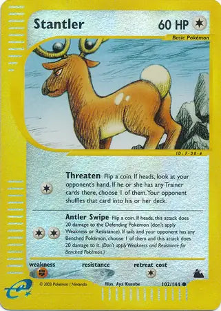 Stantler 102/144 (Skyridge)  - Reverse Holofoil | Good Games Adelaide SA