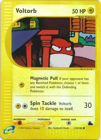 Voltorb 113/144 (Skyridge)  - Reverse Holofoil | Good Games Adelaide SA