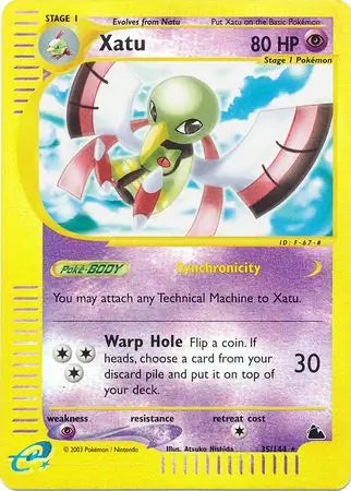 Xatu 035/144 (Skyridge)  - Reverse Holofoil | Good Games Adelaide SA