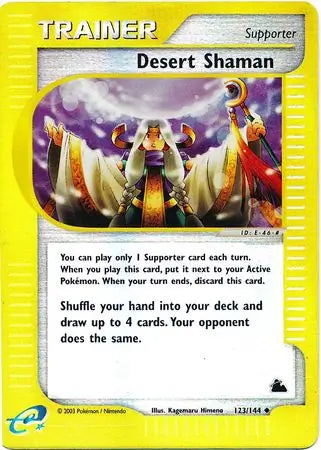 Desert Shaman 123/144 (Skyridge)  - Reverse Holofoil | Good Games Adelaide SA