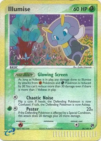 Illumise 38/100 (Sandstorm)  - Reverse Holofoil | Good Games Adelaide SA