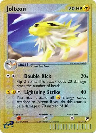 Jolteon 6/100 (Sandstorm)  - Reverse Holofoil | Good Games Adelaide SA