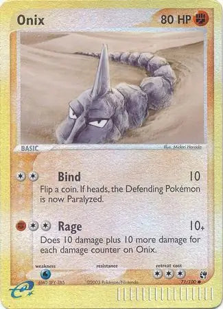 Onix 71/100 (Sandstorm)  - Reverse Holofoil | Good Games Adelaide SA