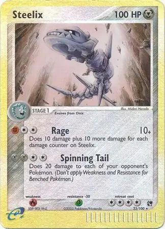 Steelix 23/100 (Sandstorm)  - Reverse Holofoil | Good Games Adelaide SA