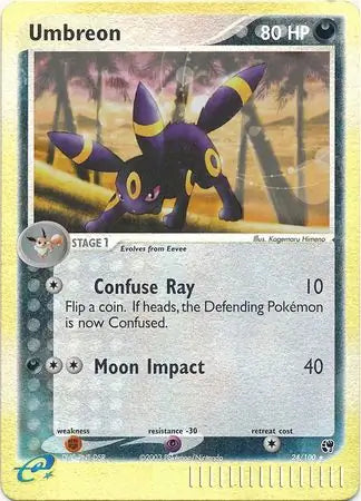Umbreon 24/100 (Sandstorm)  - Reverse Holofoil | Good Games Adelaide SA