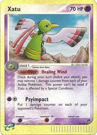 Xatu 55/100 (Sandstorm)  - Reverse Holofoil | Good Games Adelaide SA