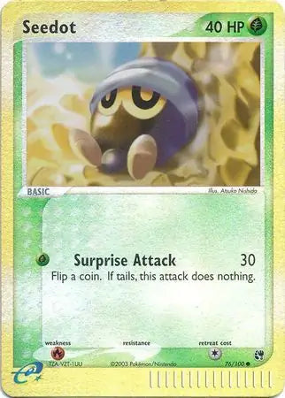 Seedot  76/100 (Sandstorm)  - Reverse Holofoil | Good Games Adelaide SA