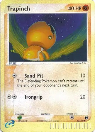 Trapinch 82/100 (Sandstorm)  - Reverse Holofoil | Good Games Adelaide SA