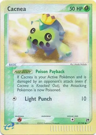 Cacnea 57/100 (Sandstorm)  - Reverse Holofoil | Good Games Adelaide SA