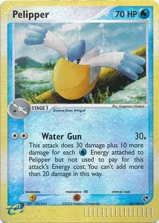 Pelipper 50/100 (Sandstorm)  - Reverse Holofoil | Good Games Adelaide SA