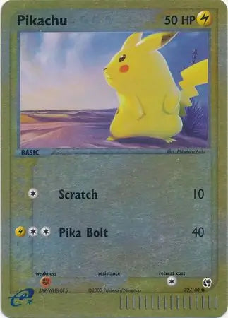 Pikachu 72/100 (Sandstorm)  - Reverse Holofoil | Good Games Adelaide SA