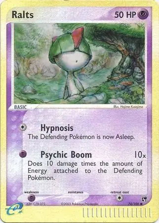 Ralts 74/100 (Sandstorm)  - Reverse Holofoil | Good Games Adelaide SA